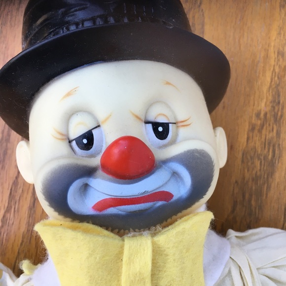 NWT - vintage cathy Monroe Reider clown doll - Picture 2 of 5